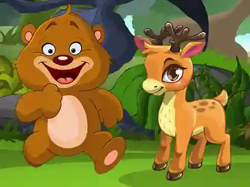 Spel Fun Animals Jigsaw online