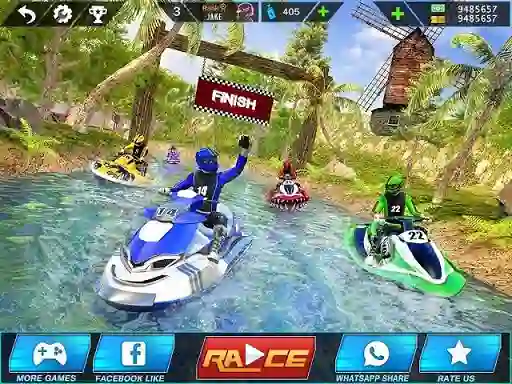 Spel Extreme Power Boat Water Racing online