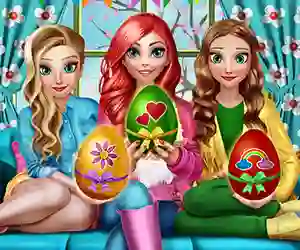 Spel Princesses Easter Fun online