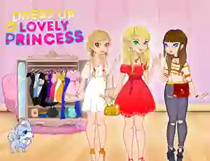 Spel Dress Up The Lovely Princess online