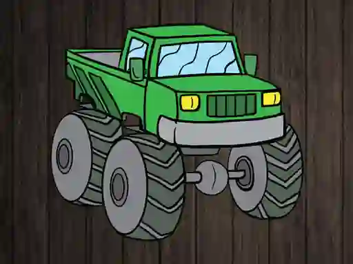 Spel Monster Truck Jigsaw online