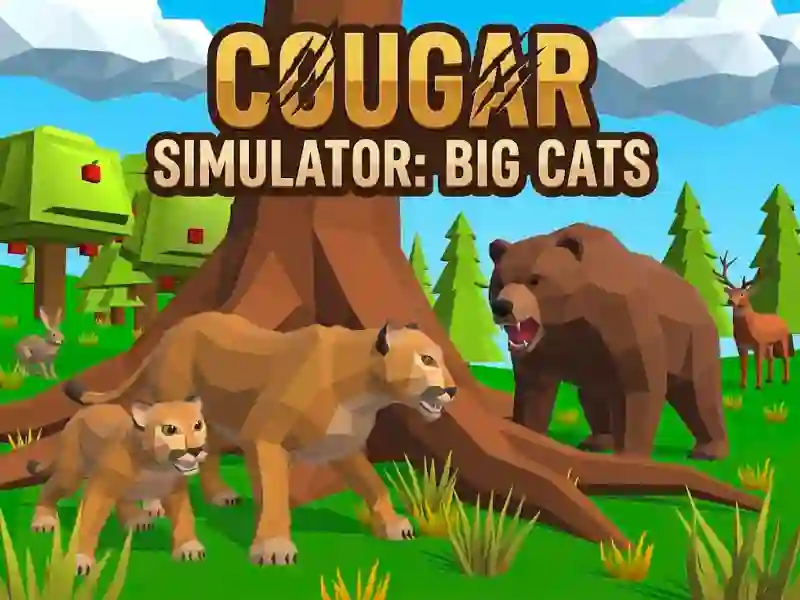 Spel Cougar Simulator: Big Cats online