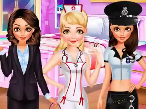 Spel BFF Princess Career Photoshoot online
