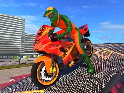 Spel Bike Stunt Driving Simulator 3d online