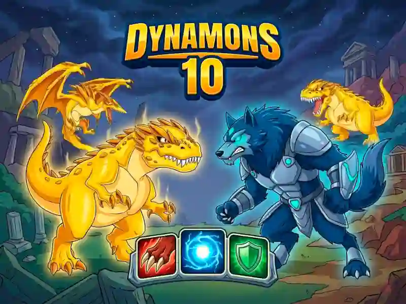 Spel Dynamons 10 online
