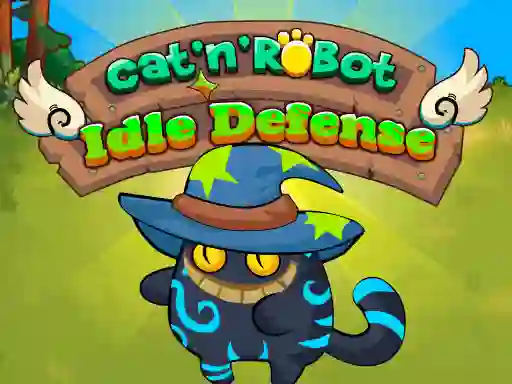 Spel Cat'n' Robot Idle Defense online
