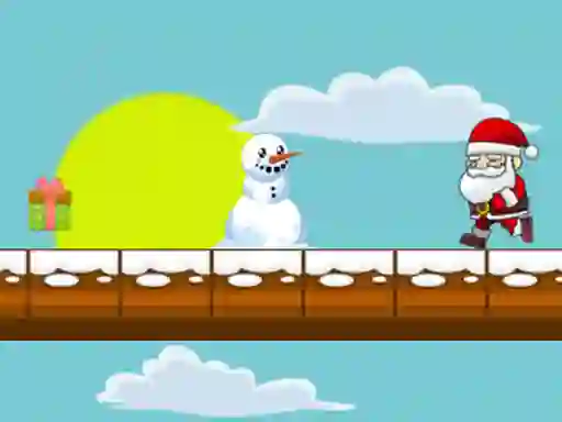 Spel Running Santa online