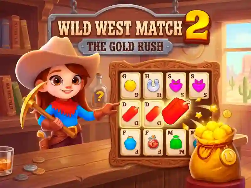 Spel Wild West Match 2: The Gold Rush online