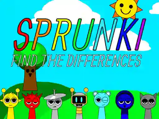 Spel Sprunki Find The Differences online