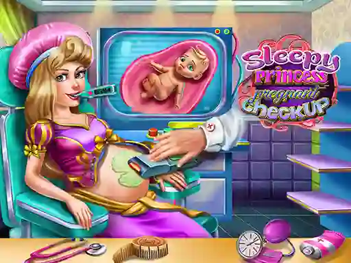 Spel Sleepy Princess Pregnant Check Up online