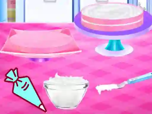 Spel Cherry Blossom Cake Cooking online