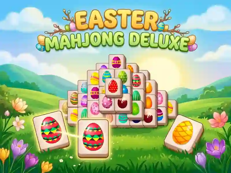 Spel Easter mahjong deluxe online