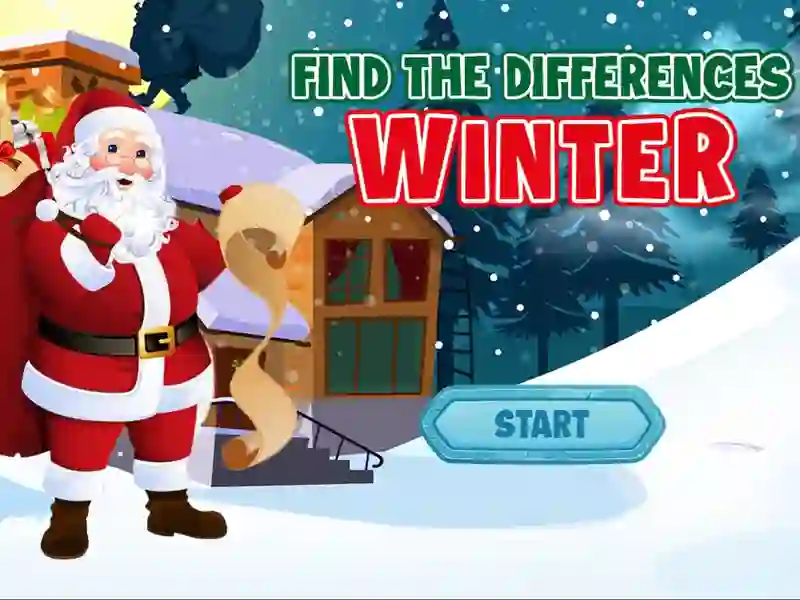 Spel Find The Differences Winter online