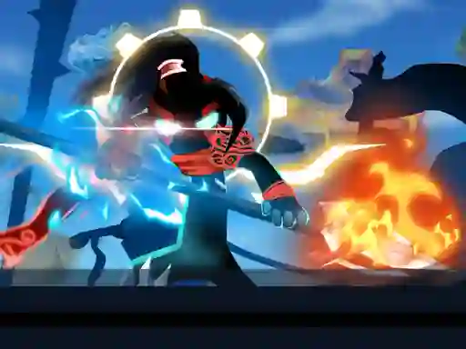 Spel Stickman Hero Fight online
