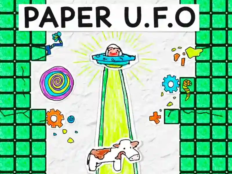 Spel Paper U.F.O. online