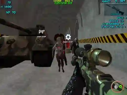 Spel Zombie Apocalypse Bunker Survival Z online