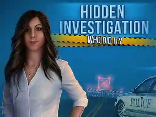 Spel Hidden Investigation: Who Did It online