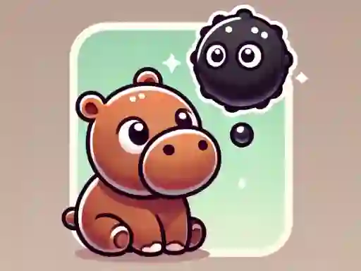 Spel Hide Moodeng Hippo! online