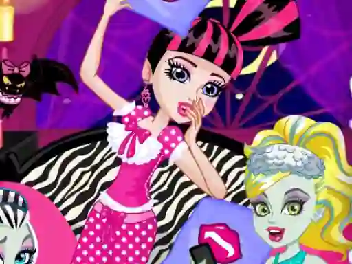 Spel Monster Slumber Party Funny Faces online