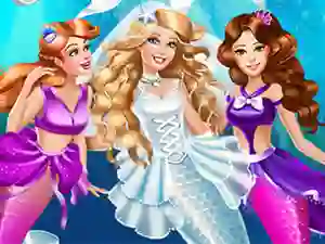 Spel Mermaid Doll Wedding online