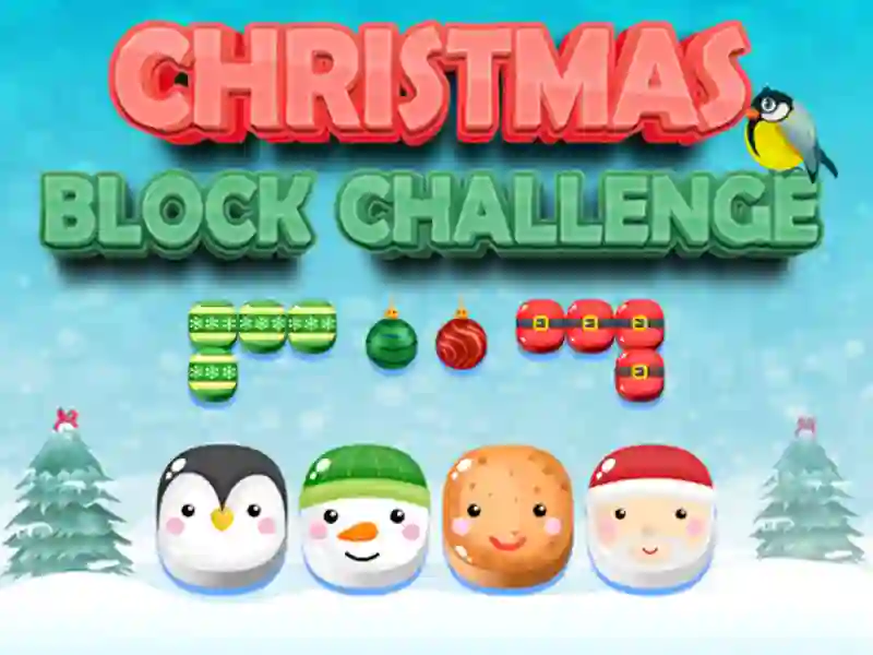 Spel Christmas Block Challenge online