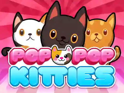 Spel Pop-pop kitties online