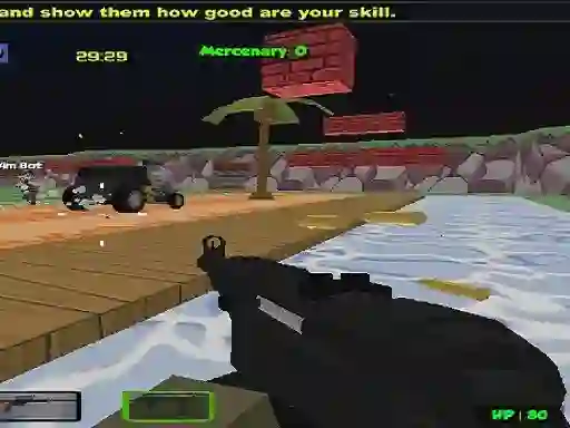 Spel Blocky Combat Strike Zombie Multiplayer online