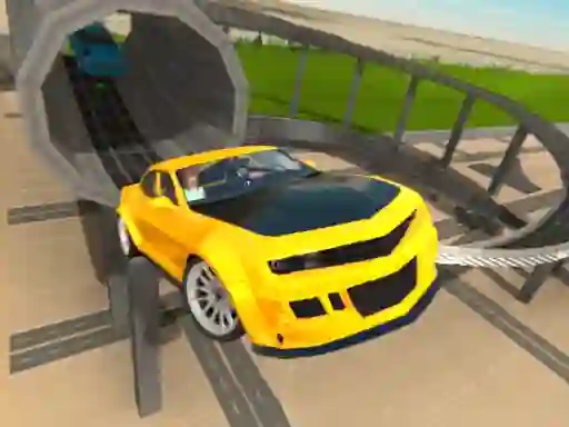 Spel Car Driving Stunt Game 3d online