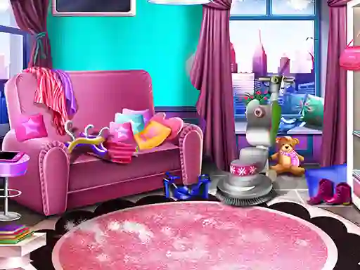 Spel Girly House Cleaning online
