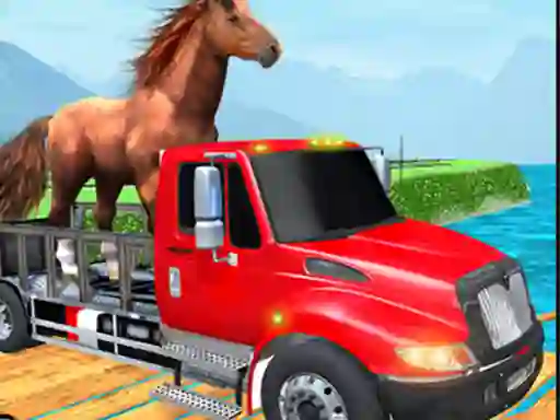 Spel Farm Animal Transport Truck online
