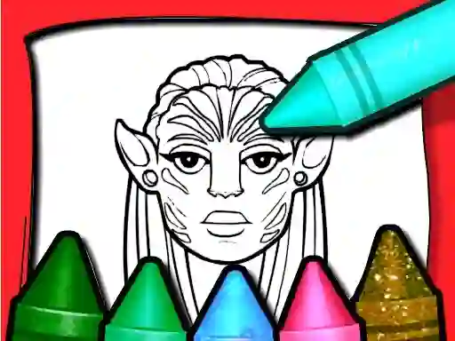 Spel Avatar Coloring Book online
