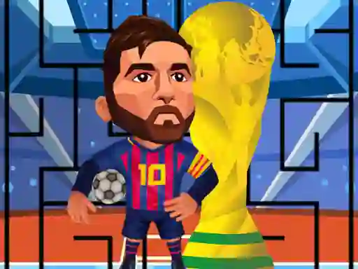 Spel Messi in a maze online