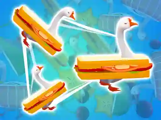 Spel Goose Match 3D online