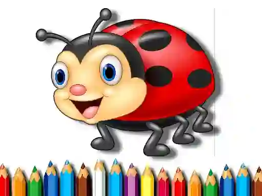Spel Ladybug Coloring Book online