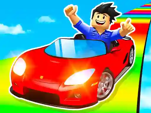 Spel Epic Car Stunt Race Obby online
