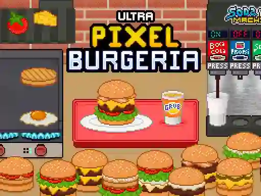 Spel Ультра пиксельная бургерия online