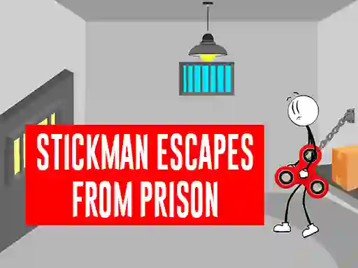 Spel Stickman Escapes From Prison online