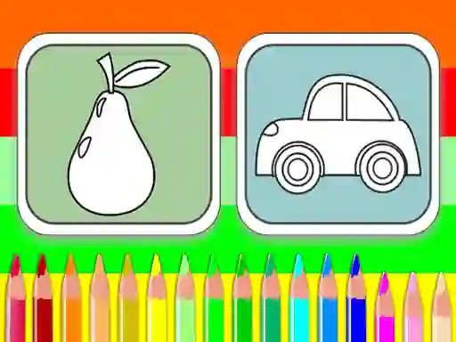 Spel Fun Coloring Book online