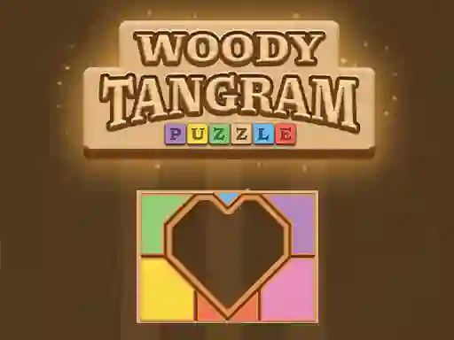 Spel Woody Tangram Puzzle online