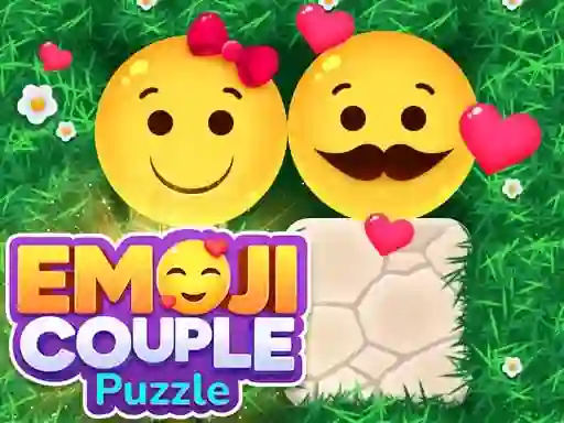 Spel Emoji Couple Puzzle online