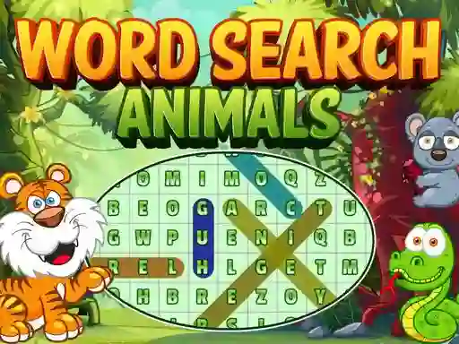 Spel Word Search Animals online