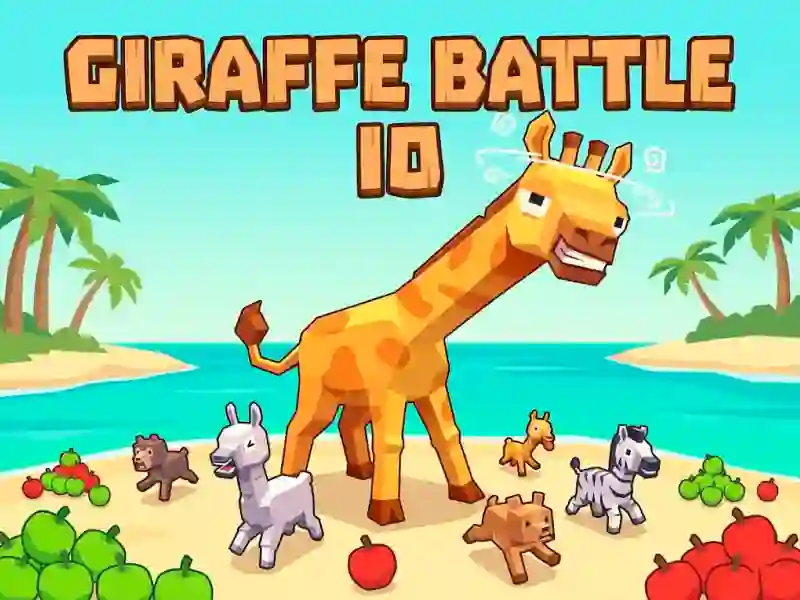 Spel Giraffe Battle Io online