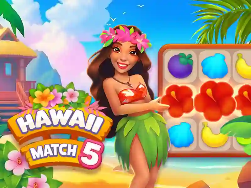 Spel Hawaii Match 5 online