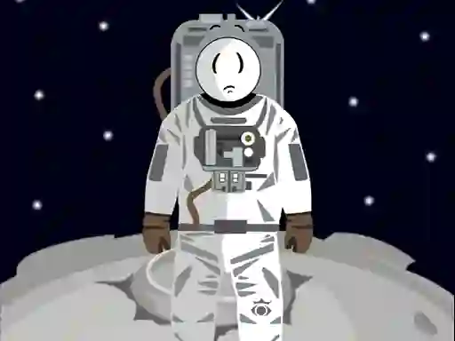 Spel Stickman in Space online
