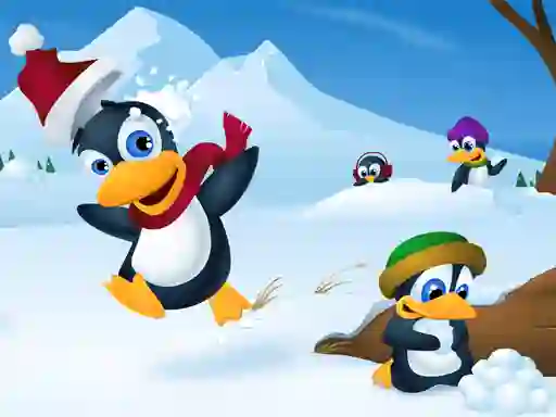 Spel Cute Penguin Slide online