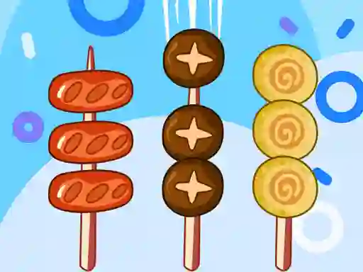 Spel Merge Food Puzzle online