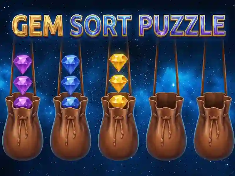 Spel Gem Sort Puzzle online