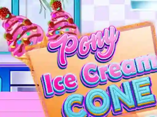 Spel Pony Ice Cream Cone online