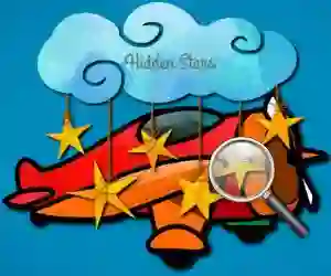 Spel Airplains Hidden Stars online