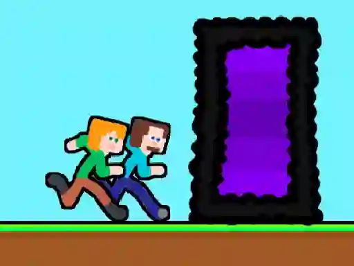 Spel Steveman and Alexwoman: Easter Egg online